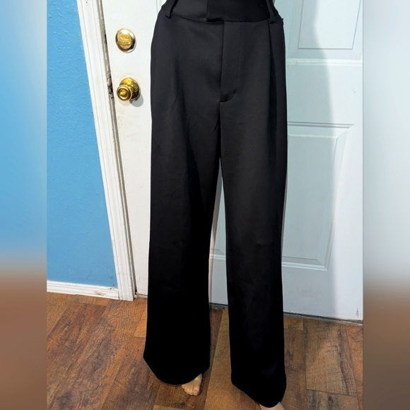Good America Elegant Black Women's Pants - Picture 1 of 3